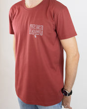 ORGANIC COTTON 'On Point' T-Shirt - Rust Red (Regular Fit)