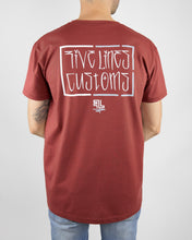 ORGANIC COTTON 'On Point' T-Shirt - Rust Red (Regular Fit)