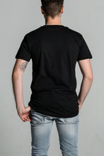 'Fresh Vibes' T-Shirt - Black (Slim-Regular Fit)