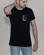 'Rock Solid' T-Shirt - Black (Slim-Regular Fit)