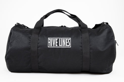 Five Lines 'Duffel Bag' - Black